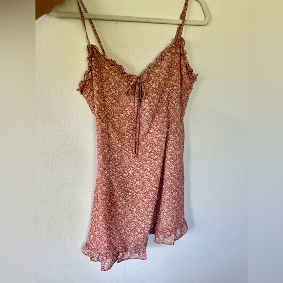 Urban Outfitters Dresses & Skirts - urban outfitters pink floral mini dress